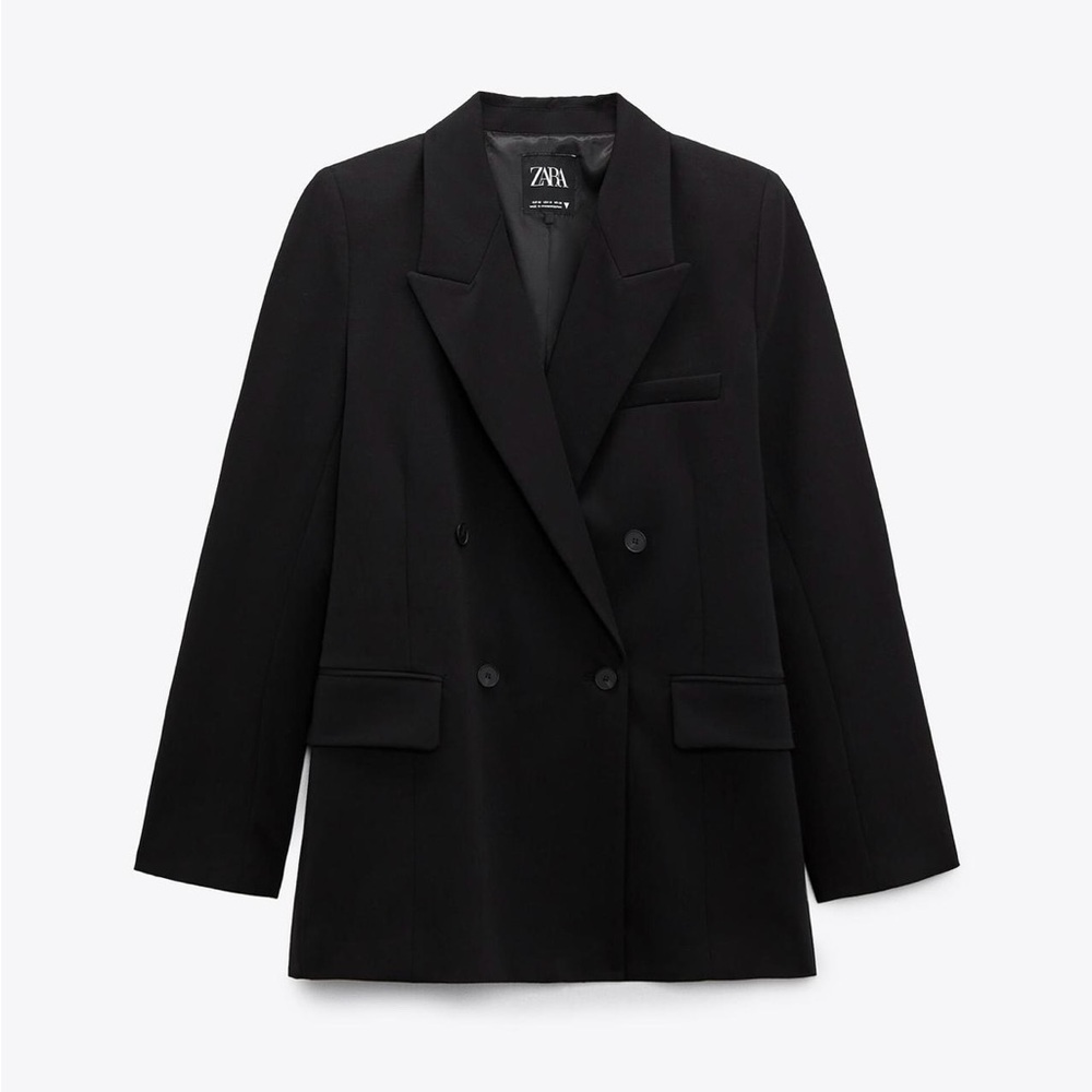 Zara Women’s Basic black blazer, small